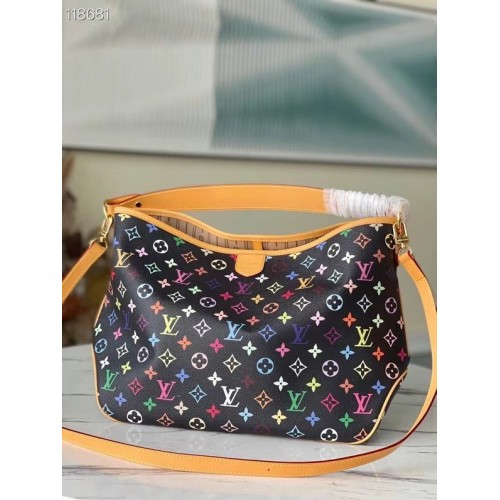 Louis Vuitton Monogram Canvas Original Leather M40352 black