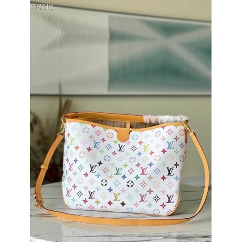 Louis Vuitton Monogram Canvas Original Leather M40352 white