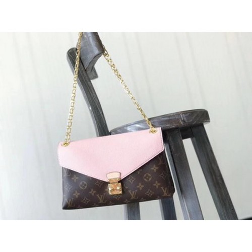 Louis Vuitton Monogram Canvas Pallas Chain Cerise M41201 Pink