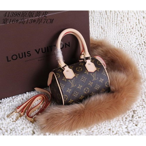 Louis Vuitton Monogram Canvas Speedy mini Tote Bags M41398