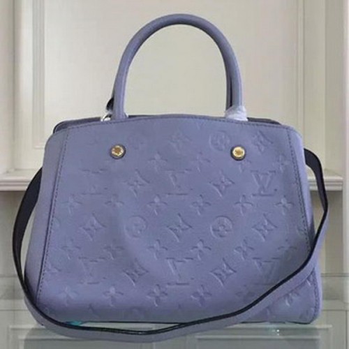Louis Vuitton Monogram Empreinte MONTAIGNE BB Bag M50665 Lavender