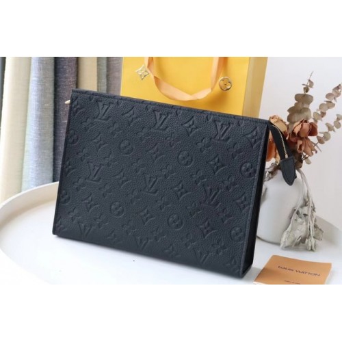 Louis Vuitton Monogram Empreinte POCHETTE VOYAGE MM M41058 black
