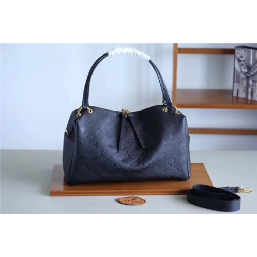 Louis Vuitton Monogram Empreinte PONTHIEU MM M43726 Black