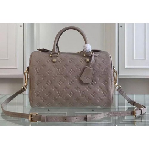 Louis Vuitton Monogram Empreinte Speedy BANDOULIERE 30 M91330 Grey