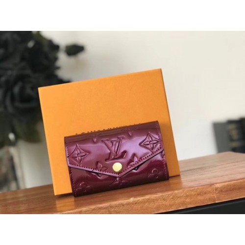 Louis Vuitton Monogram Vernis 6 KEY HOLDER 90900 purple