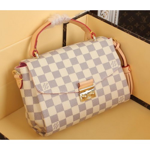 Louis Vuitton N41581 Damier Azur Canvas CROISETTE Bag