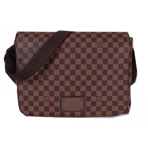 Louis Vuitton N51212 Damier Ebene Canvas Brooklyn GM Bag