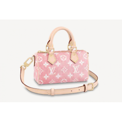 Louis Vuitton NANO SPEEDY M81213 pink
