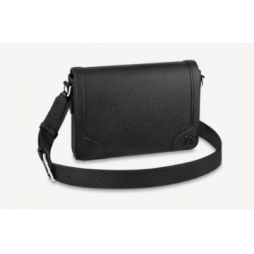 Louis Vuitton NEW FLAP MESSENGER M30807 black