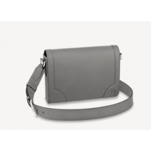 Louis Vuitton NEW FLAP MESSENGER M30807 gray