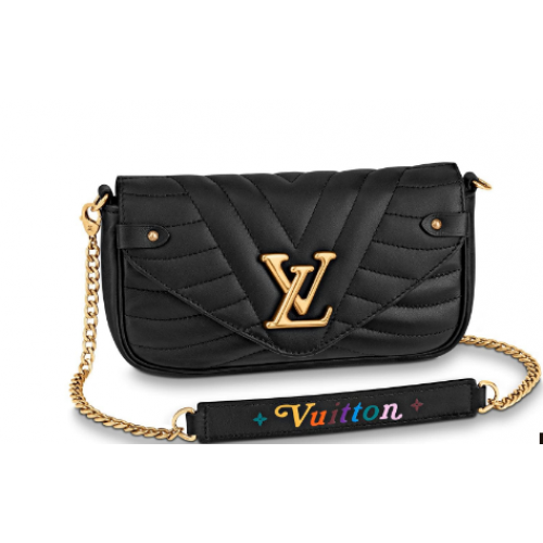 Louis Vuitton NEW WAVE Chain Bag M63956 black