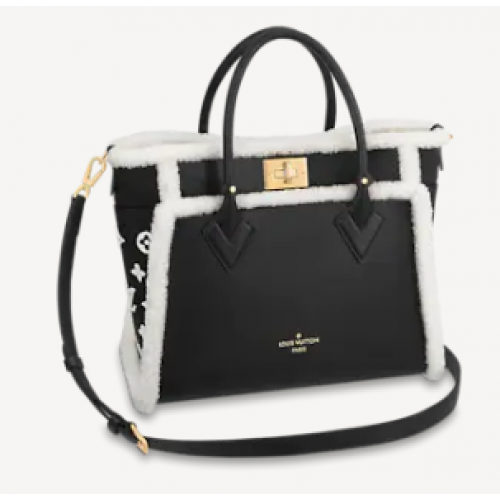 Louis Vuitton ON MY SIDE MM M58908 Black