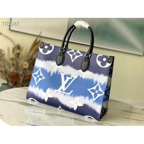 Louis Vuitton ONTHEGO MM M45118 blue