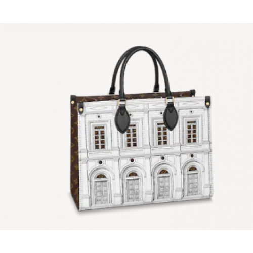 Louis Vuitton ONTHEGO MM M59264 Black and White