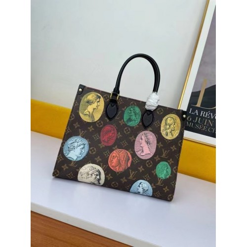 Louis Vuitton ONTHEGO Monogram Cameo printed canvas MM M59245