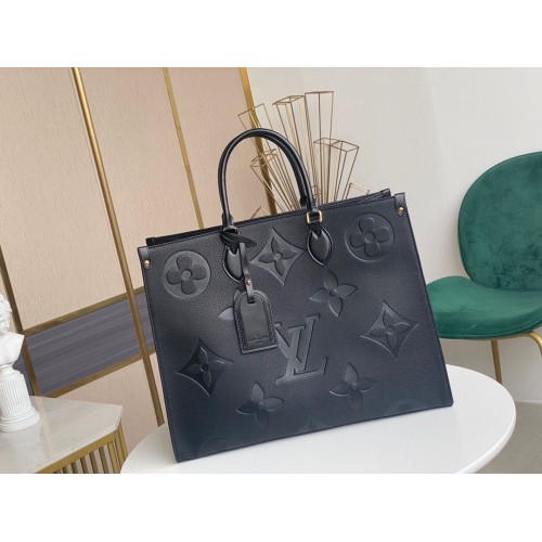 Louis Vuitton ONTHEGO Original Leather GM M44925 Black