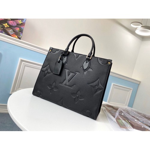 Louis Vuitton ONTHEGO Original Leather Medium Bag M45040 Black