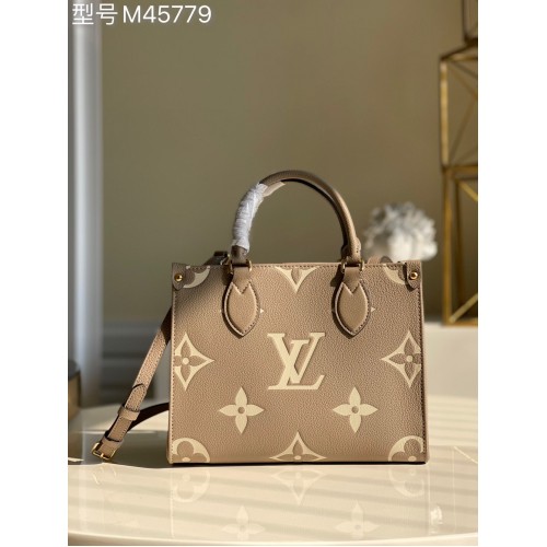 Louis Vuitton ONTHEGO Original Leather PM M45779 Gray