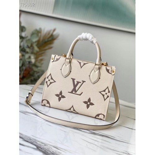 Louis Vuitton ONTHEGO PM - EXCLUSIVELY ONLINE M45654 cream