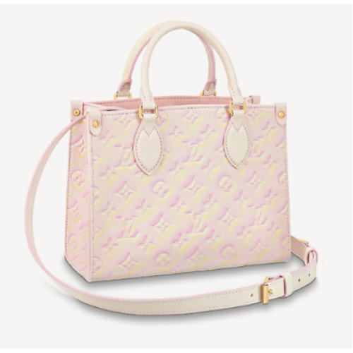 Louis Vuitton ONTHEGO PM M46168 pink