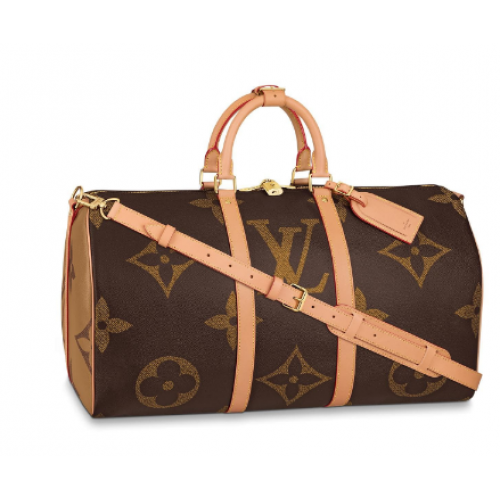 Louis Vuitton Original KEEPALL 50 M44739 brown