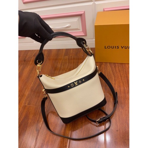 Louis Vuitton Original Leather Bag M57934 White