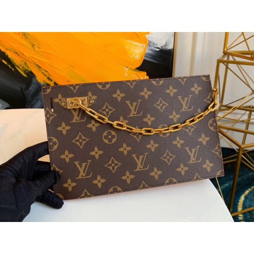 Louis Vuitton Original Monogram Canvas Zipper Clutch bag M44388