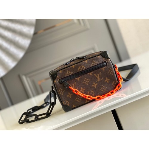 Louis Vuitton Original Monogram Canvas Zipper Clutch bag M68906 black&brown