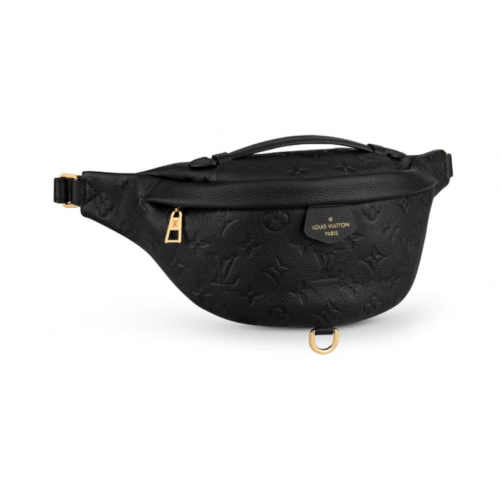 Louis Vuitton Original Monogram Empreinte BUMBAG Pocket M44836 black