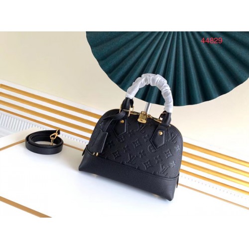 Louis Vuitton Original Monogram Empreinte NEO ALMA BB M44866 black