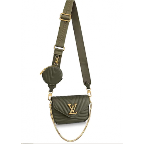 Louis Vuitton Original NEW WAVE MULTI-POCHETTE M56461 green