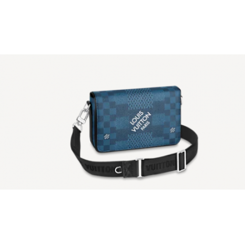 Louis Vuitton Original STUDIO MESSENGER N50026 blue