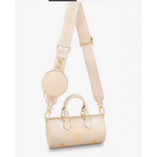 Louis Vuitton PAPILLON BB M45708 Cream&Saffron