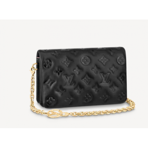 Louis Vuitton POCHETTE COUSSIN M80742 black