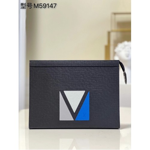Louis Vuitton POCHETTE VOYAGE M59147 black