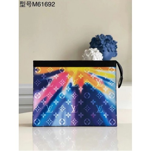 Louis Vuitton POCHETTE VOYAGE MM M61692 blue