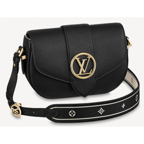 Louis Vuitton PONT 9 SOFT MM M58968 black