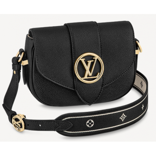 Louis Vuitton PONT 9 SOFT PM M58728 black