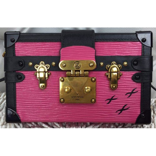 Louis Vuitton Petite Malle Epi Leather Bag M94219 Rose