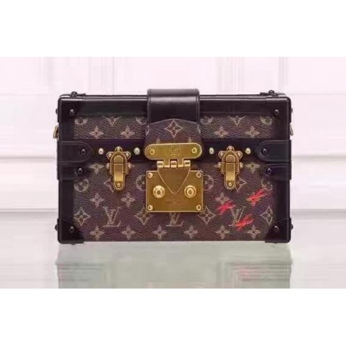 Louis Vuitton Petite Malle Monogram Canvas Bag M86286