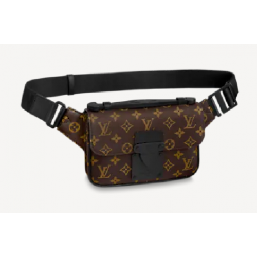 Louis Vuitton S LOCK SLING BAG M45864 black