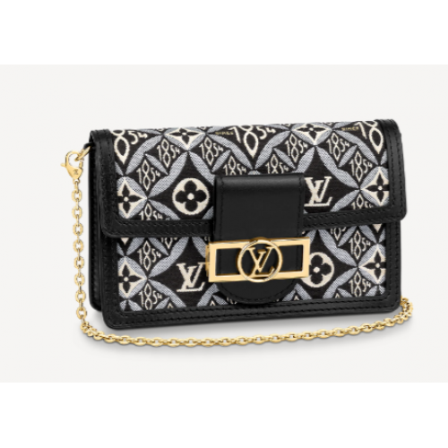 Louis Vuitton SINCE 1854 DAUPHINE CHAIN WALLET M69992 Gray