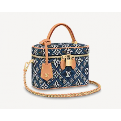 Louis Vuitton SINCE 1854 VANITY PM M57403 blue
