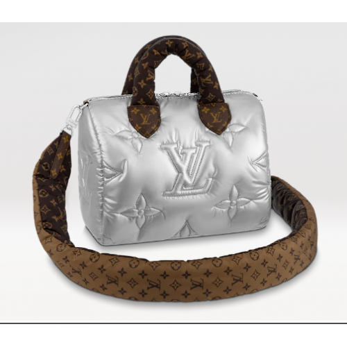 Louis Vuitton SPEEDY BANDOULIERE 25 M20973 Silver
