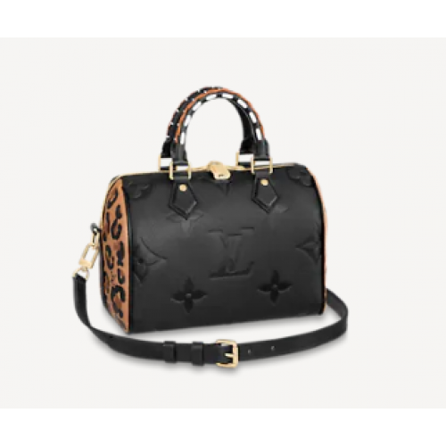 Louis Vuitton SPEEDY BANDOULIERE 25 M58524 black