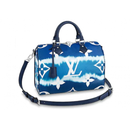 Louis Vuitton SPEEDY BANDOULIERE 30 M45146 blue