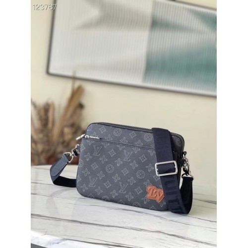 Louis Vuitton TRIO MESSENGER M46340 green