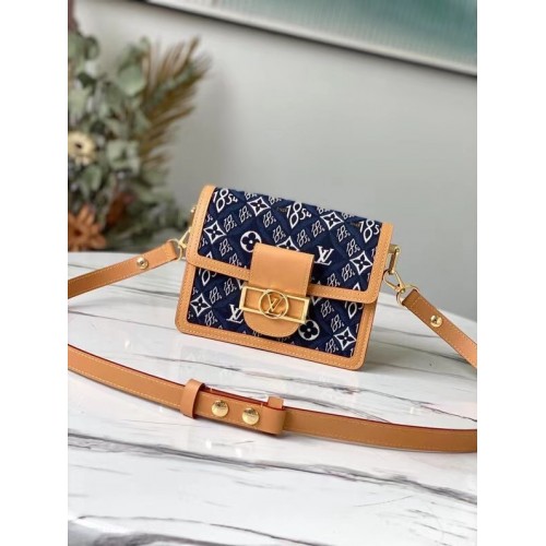 Louis Vuitton mini SINCE 1854 DAUPHINE M57394 blue