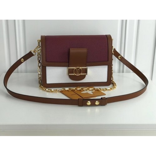 Louis Vuitton original SAINT SULPICE PM M44391 Red with white