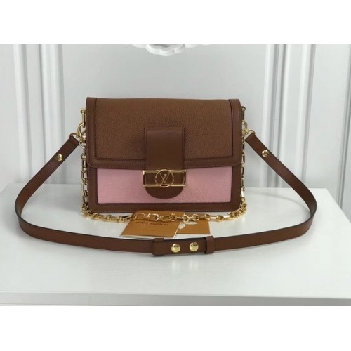 Louis Vuitton original SAINT SULPICE PM M44391 brown with pink